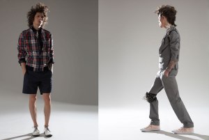Men's fashion photography in studio