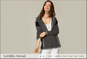 Britt from Next Model NYC for Label and Thread contemporary knitwear designer, New York, NY fashion photography lookbook